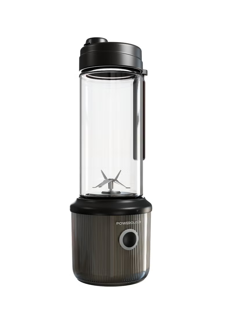 Powerology Press & Refresh Portable Blender 450ml 2500mAh 6 Blades 126W