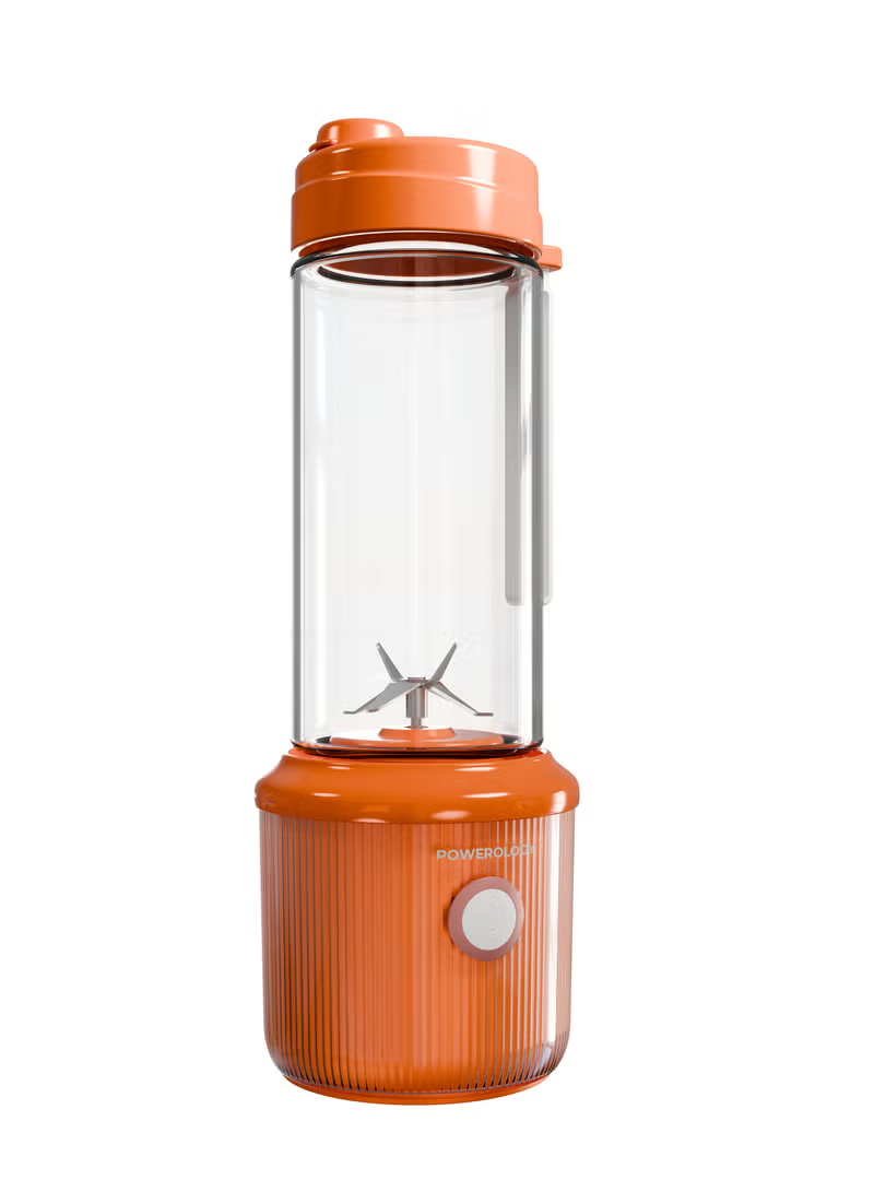 Powerology Press & Refresh Portable Blender 450ml 2500mAh 6 Blades 126W