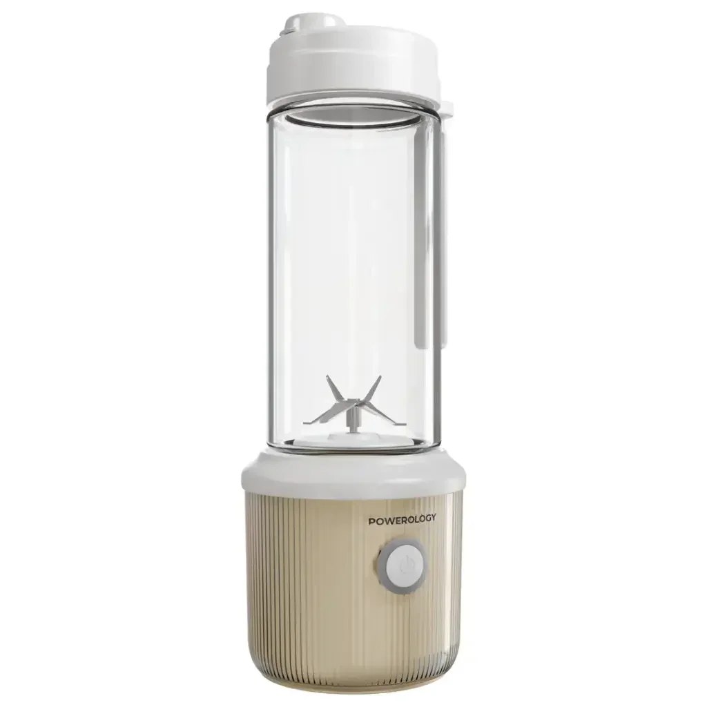 Powerology Press & Refresh Portable Blender 450ml 2500mAh 6 Blades 126W