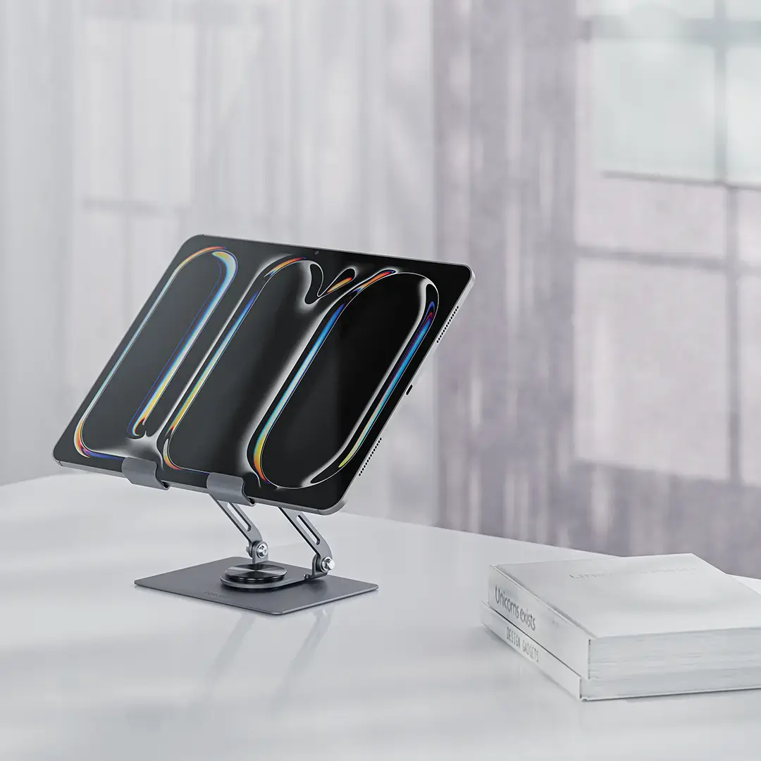 Porodo Zelo 360 Degree Rotatable Tablet Holder - Grey