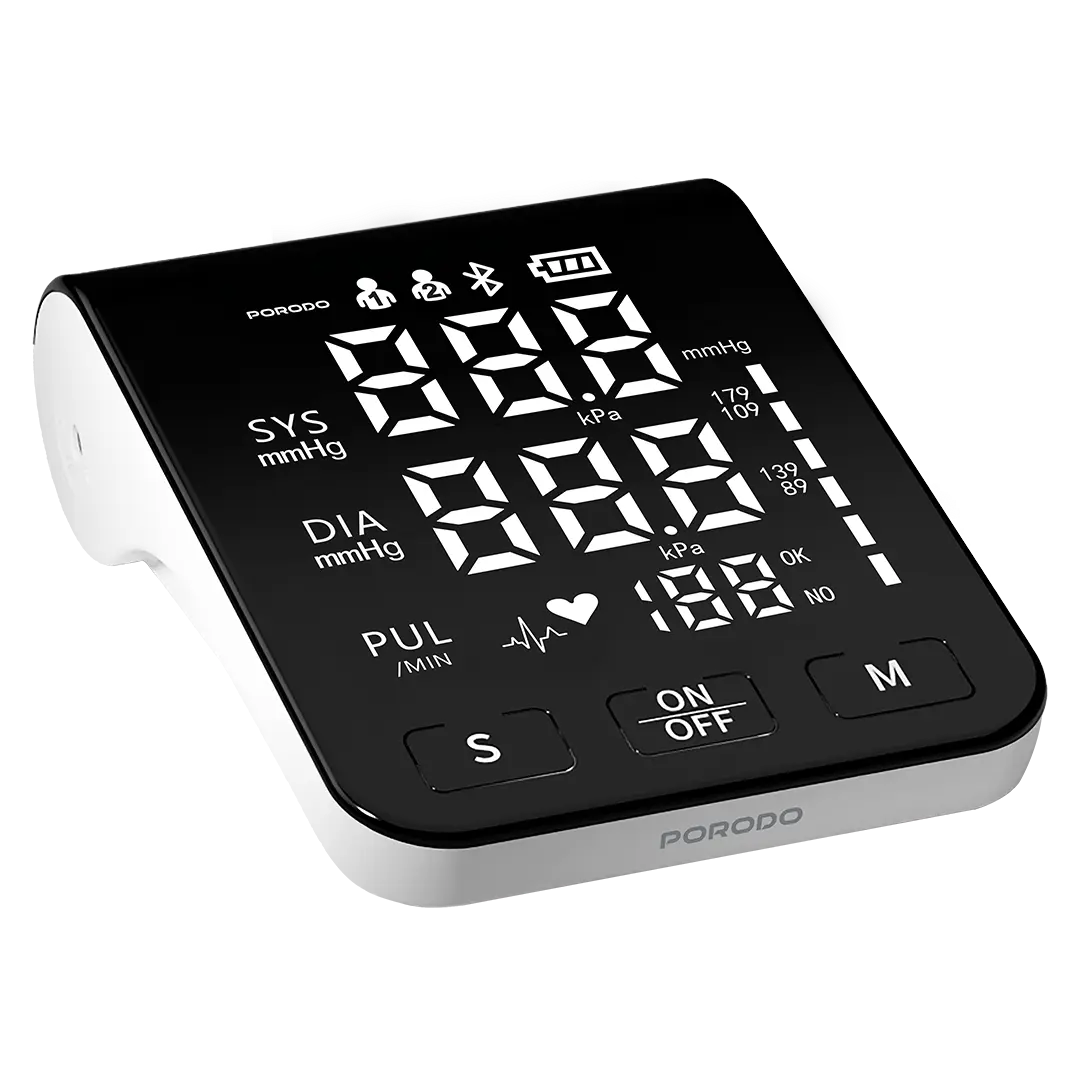 Porodo Rechargeable Upper Arm BP Monitor - White