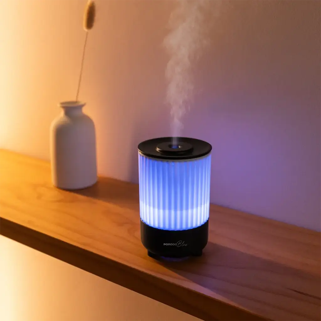 Porodo Blue "Noa" Aroma Diffuser 150 Ml, Black