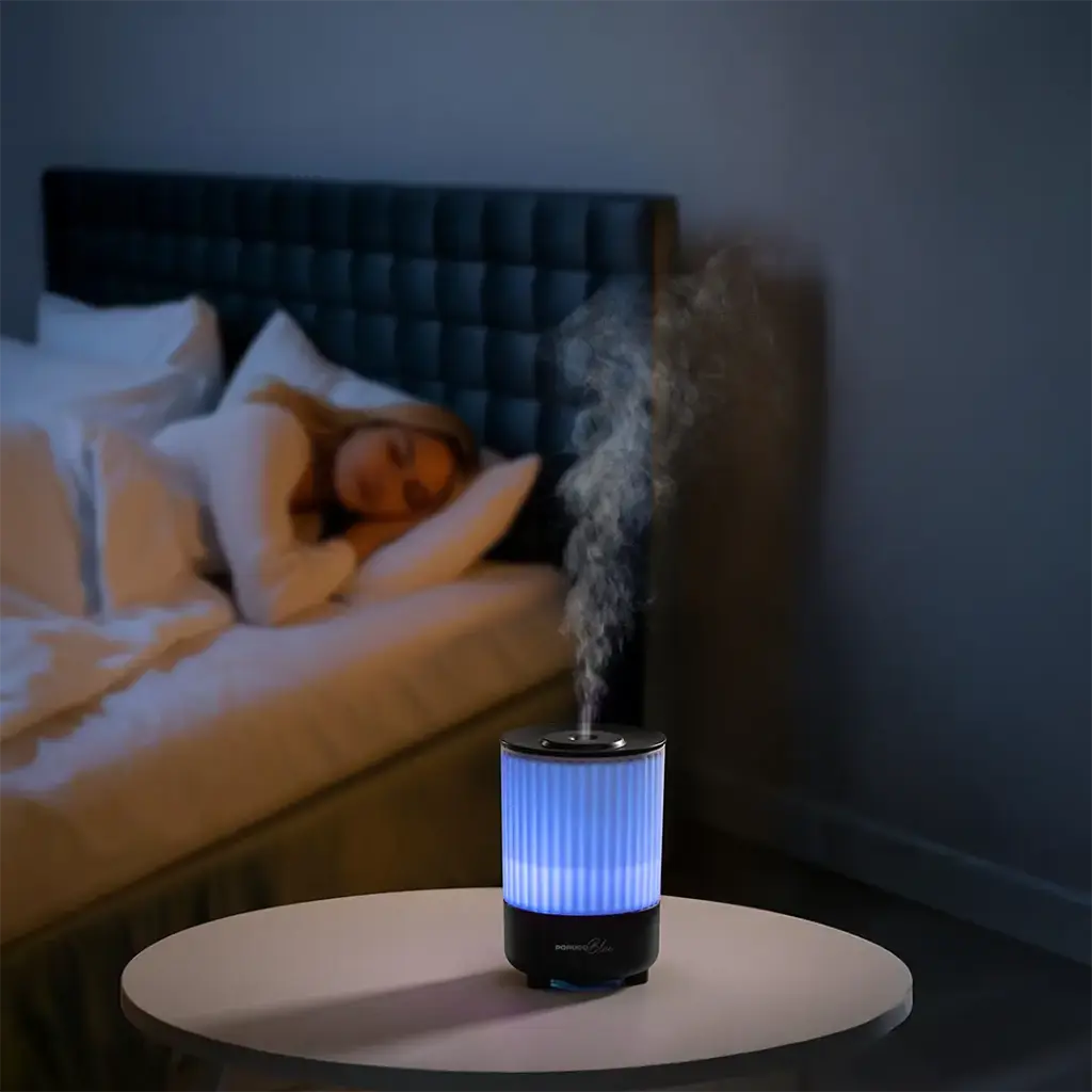 Porodo Blue "Noa" Aroma Diffuser 150 Ml, Black