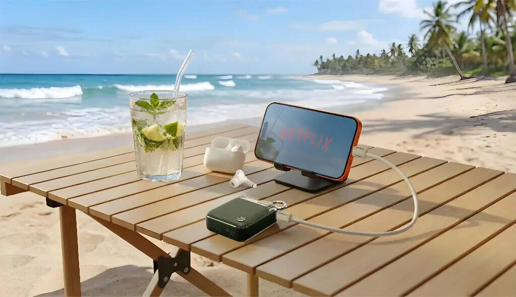 Powerology Legacy X1 10000mAh Power Bank with PD22.5W Type C & 20W Lightning C to C Cable