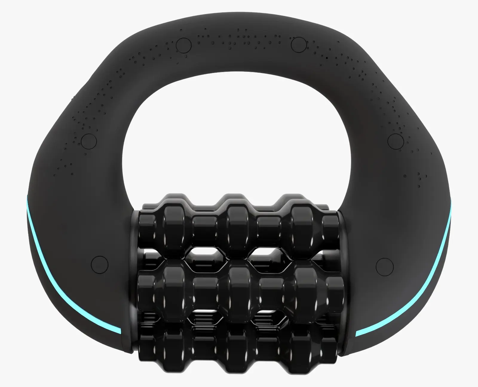 Porodo RELIEVA Lifestyle Roller Massager With 3 Speed Rotation- Black