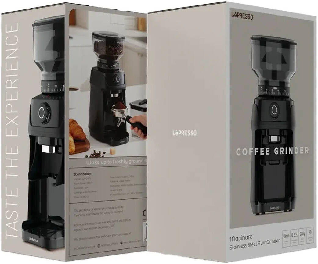 LePresso Macinare Coffee Grinder - Black