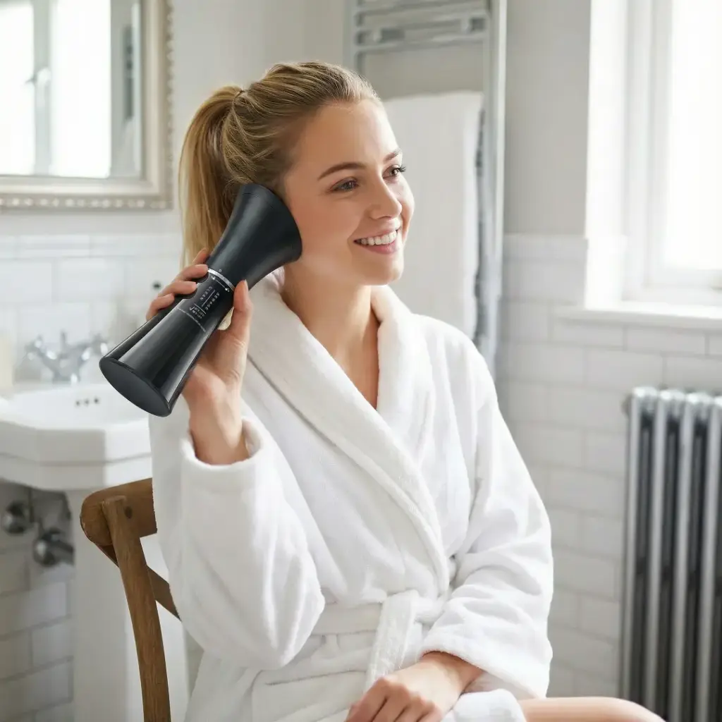 Porodo Lifestyle Opto 900 mAh Electric Ear Wax Cleaner - Black