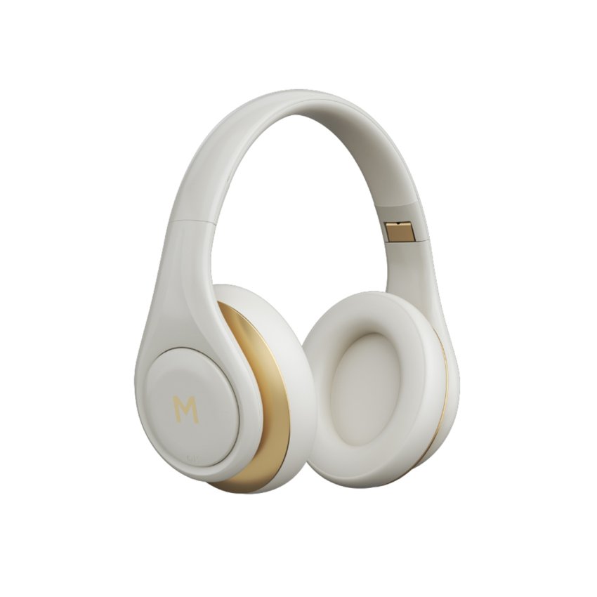 GOUI Maestro Cloud Premium Edition Wireless Headphones – Cream Gold (M-P9-CG)