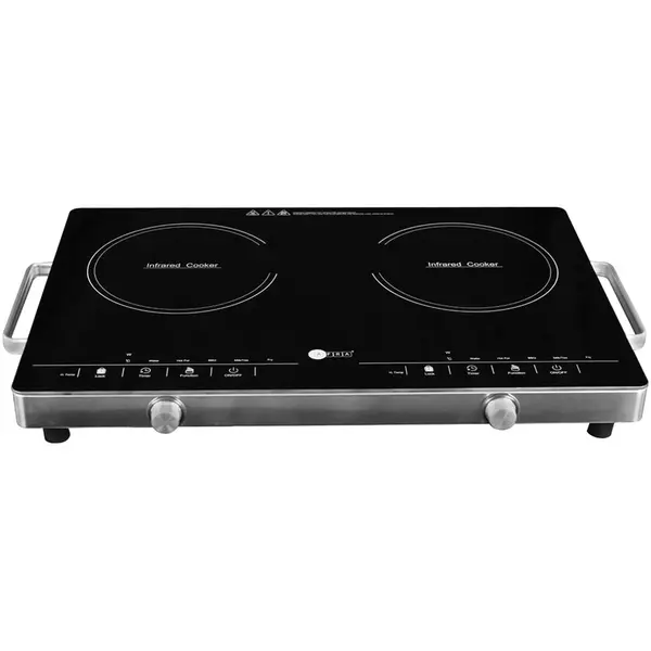 AFRA DOUBLE INFRARED COOKER 3000W SS/BLK AF-3000ICBK