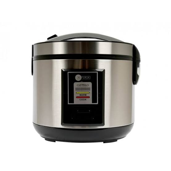 AFRA RICE COOKER 700W 1.8L STAINLESS STEEL AF-1870DRSS