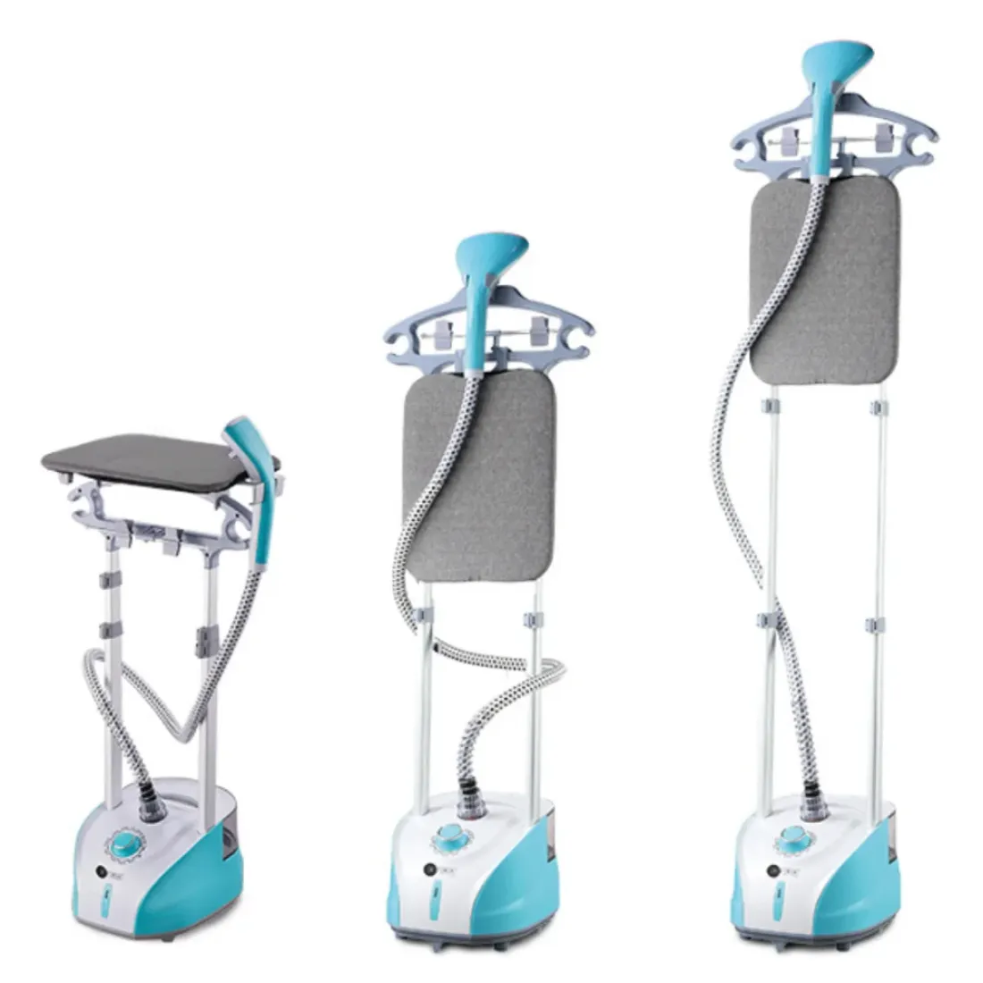 AFRA 2.0L GARMENT STEAMER WITH IRON BOARD 1950W BLUE AND WHITE