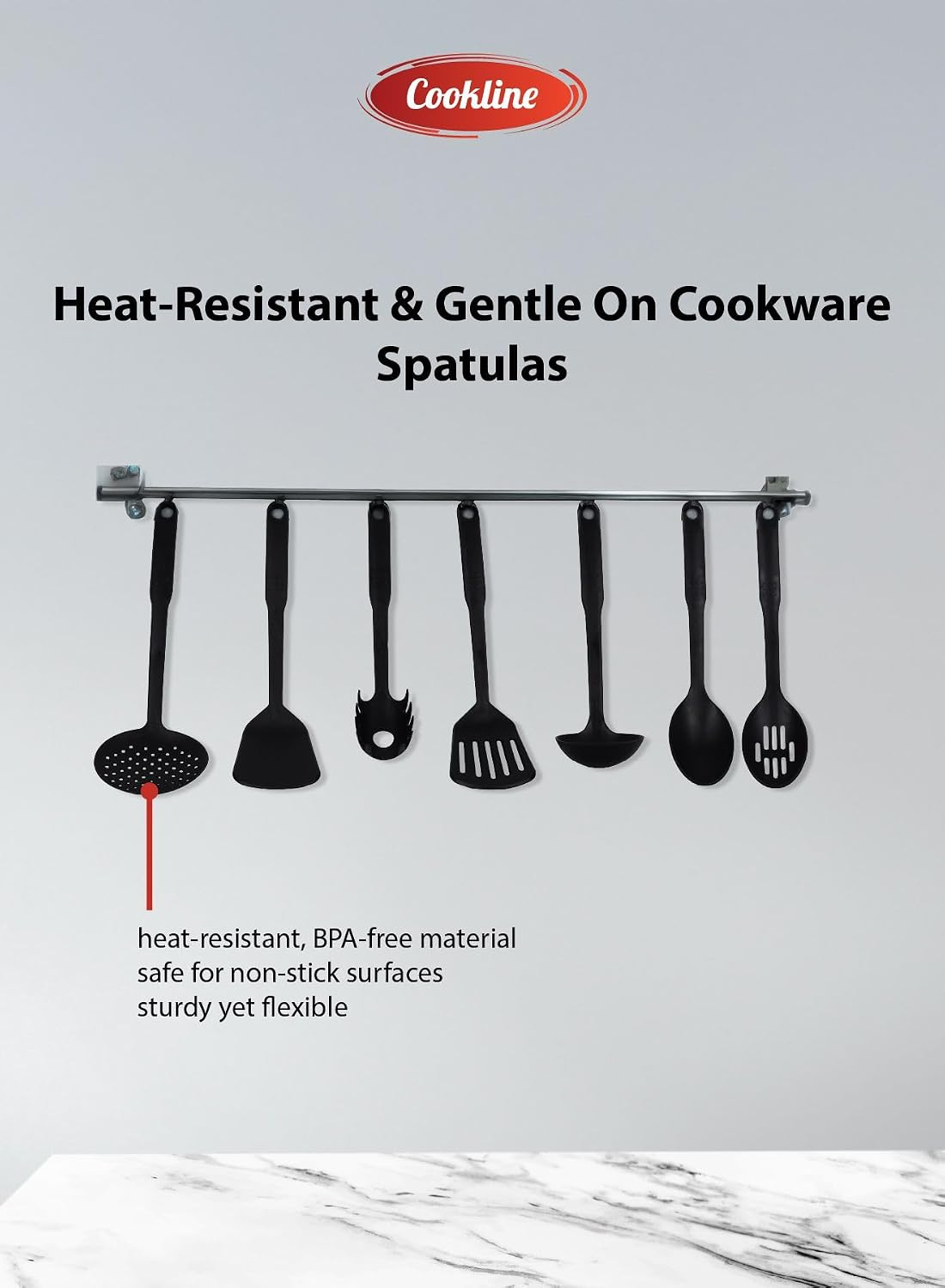 COOKLINE PRESSED ALUMINUM NONSTICK COOKWARE SET 15 PCS CL-1015PS