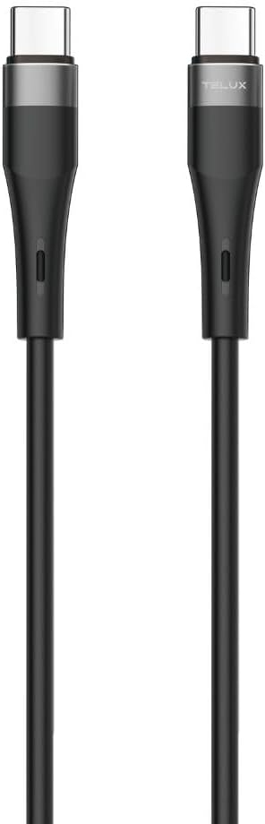 Telux HyperX Silicone C-C Cable 60W 1.2m