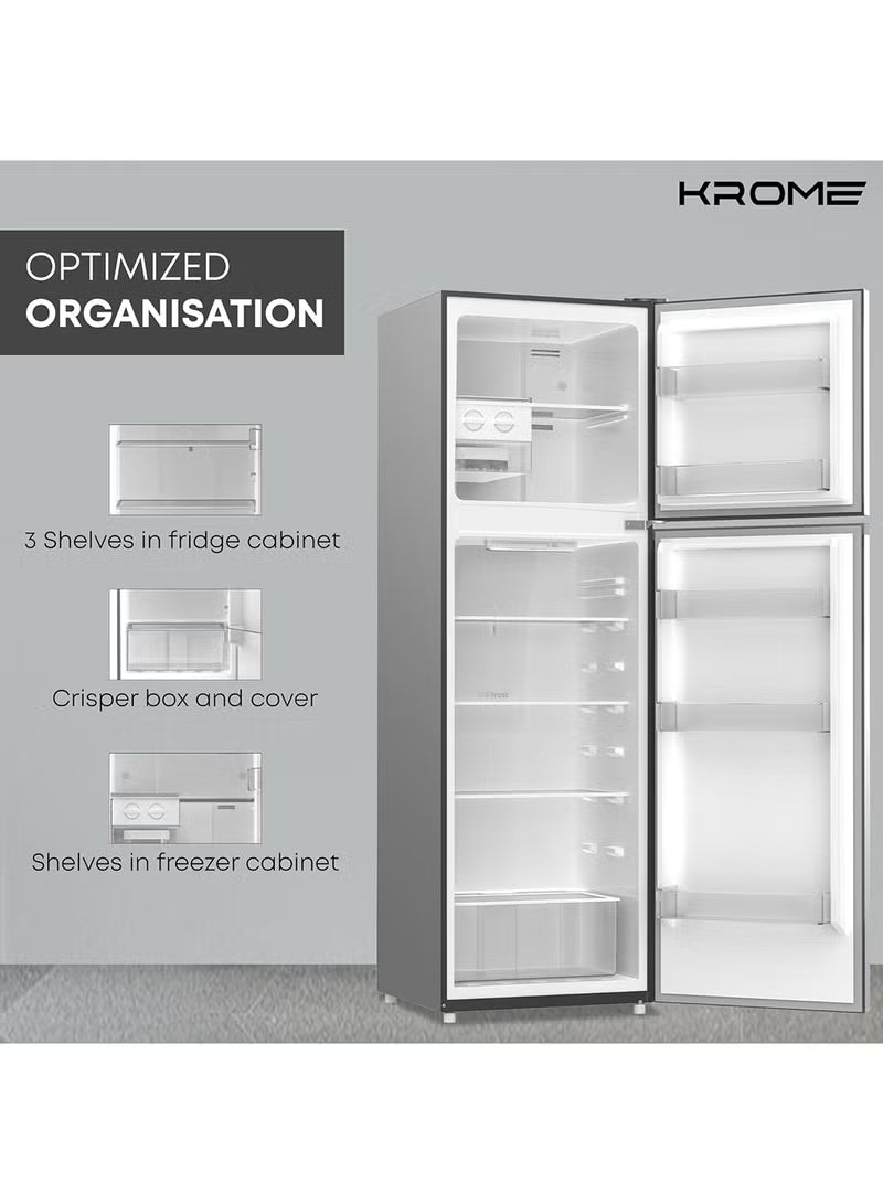 Krome 330L Double Door KR-RFF330SM
