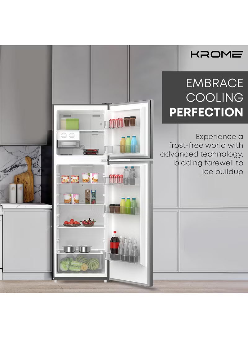 Krome 330L Double Door KR-RFF330SM