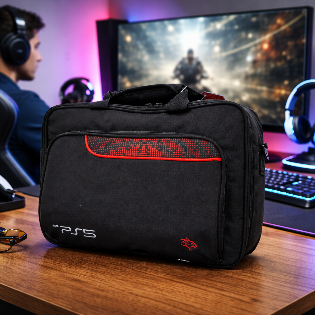 حقيبة أنيقة وعملية مخصصة لحمل جهاز بليستشين وملحقاته