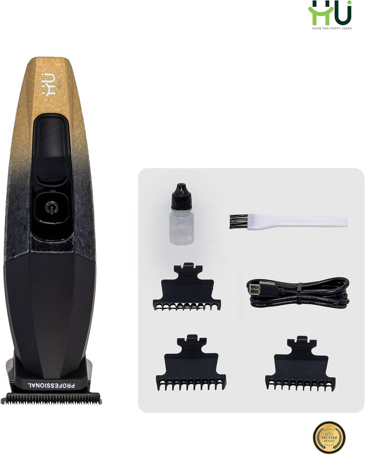HU HAIR TRIMMER 180 MIN USING TIME HSM-1012