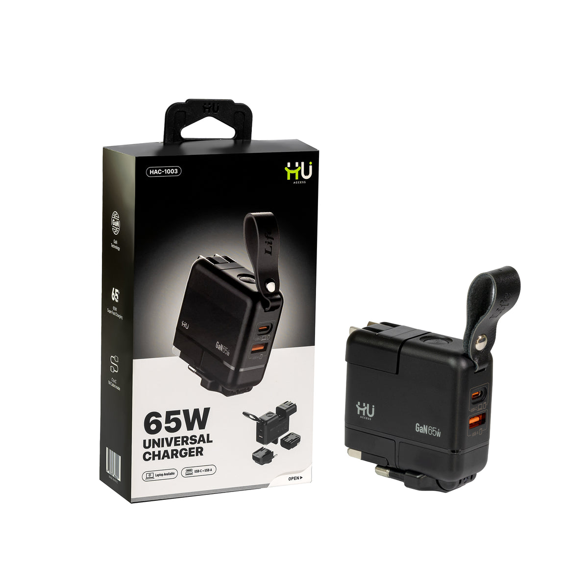 HU UNIVERSAL 65w CHARGER HAC-1003