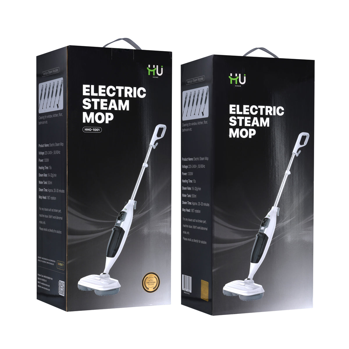 HU ELECTRIC STEAM MOP CLEANING HHO-1001