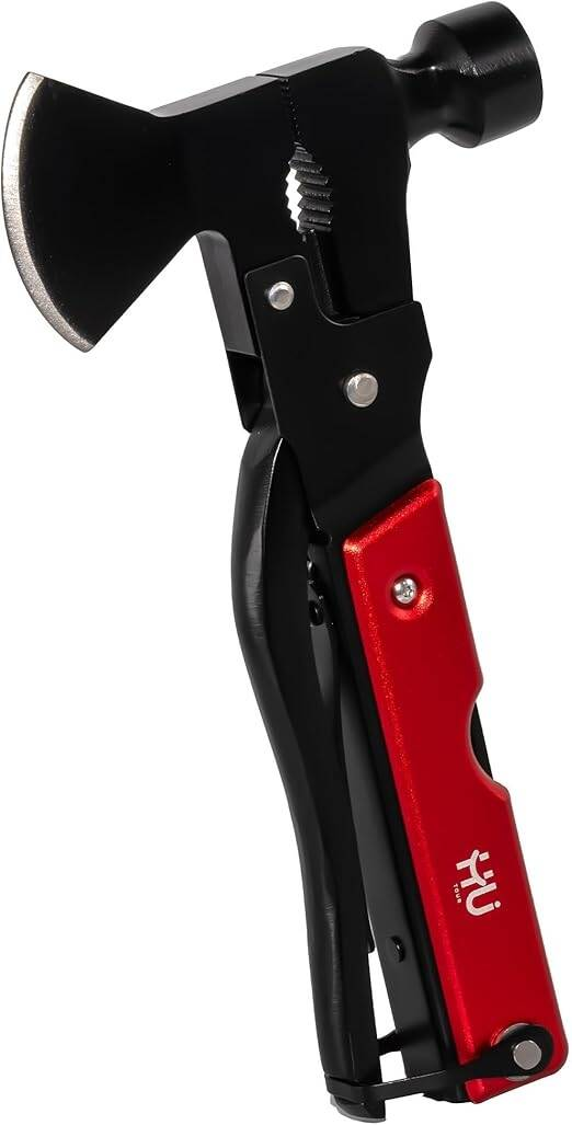 HU MULTI FUNCTIONAL AXE HAMMER AXE WIRE CUTTERS SAW HTO-1003