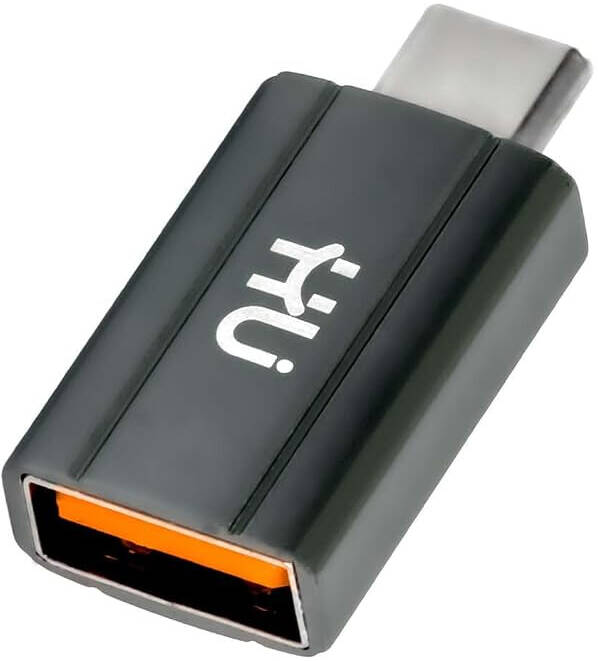 HU USB-C MALE TO USB FEMALE ADAPTER FAST TRANSMISSION HAC-1010