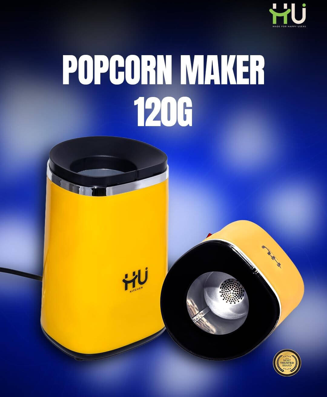 HU POPCORN MAKER 120 G CAPACITY HKI-1002