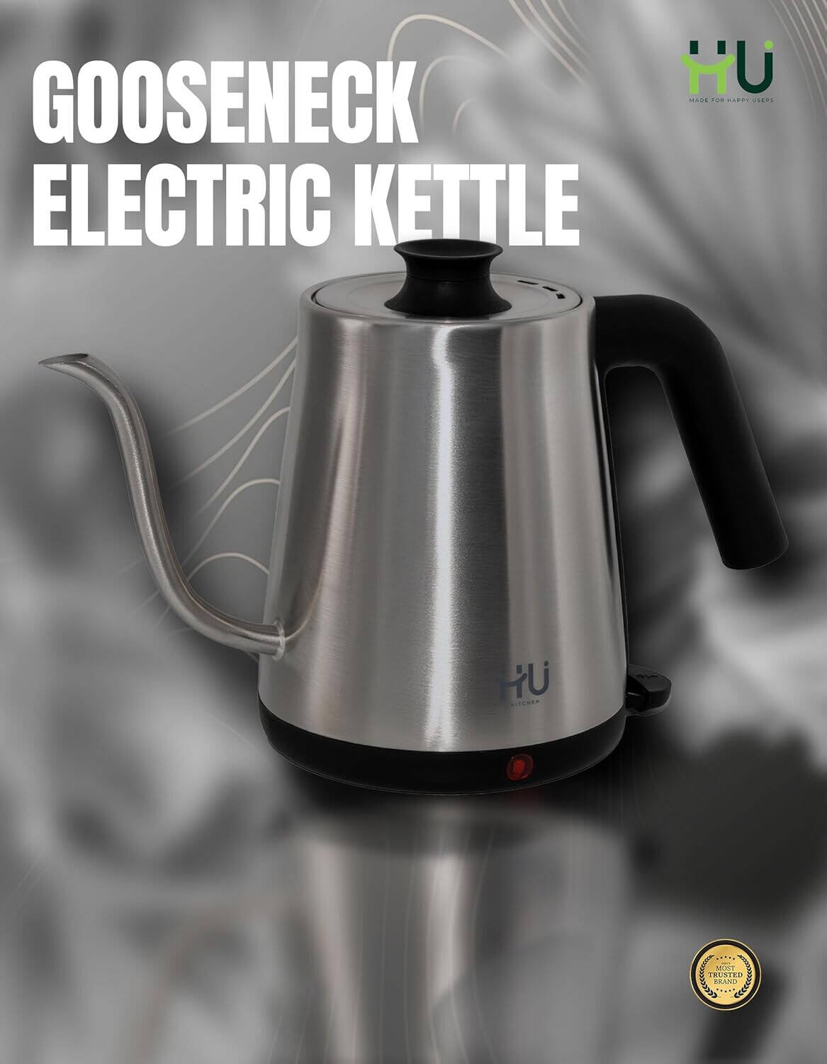 HU GOOSENECK ELECTRIC KETTLE HKI-1007