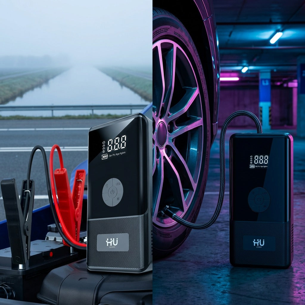 HU JUMP STARTER AND AIR PUMP HDR-1004