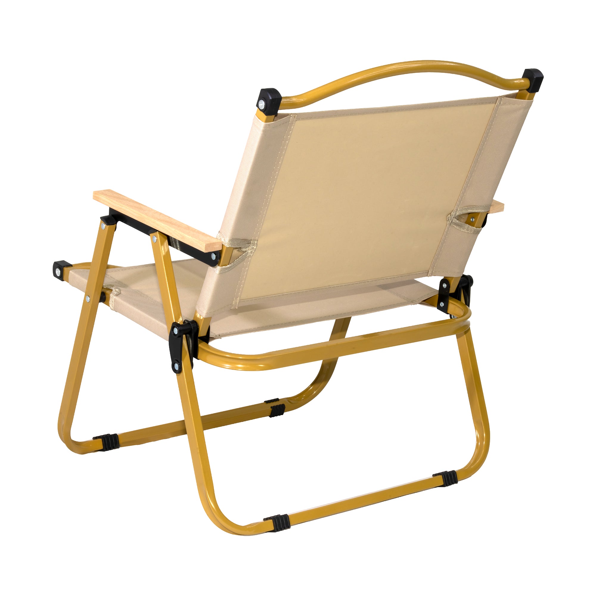 HU FOLDING CHAIR BEIGE HTO-1015