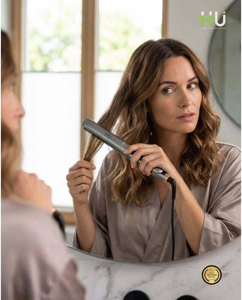 HU HAIR STRAIGHTNER STAINLESS STEEL METAL HSM-1034