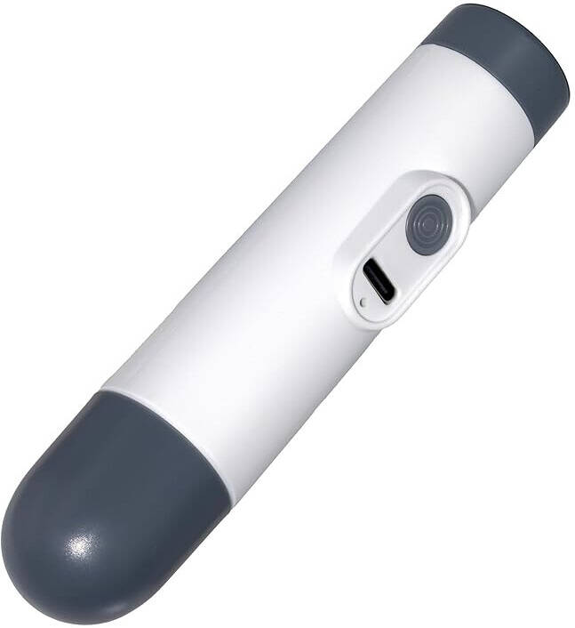 HU LED FLASHLIGHT WITH MASSAGER HSM-1043