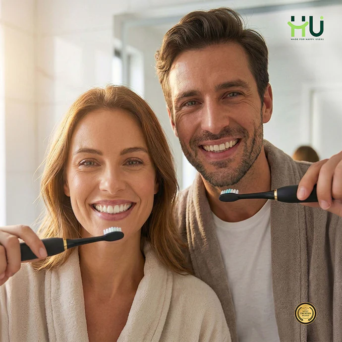 HU ELECTRIC TOOTHBRUSH SIX GEAR MODE BLK HSM-1044