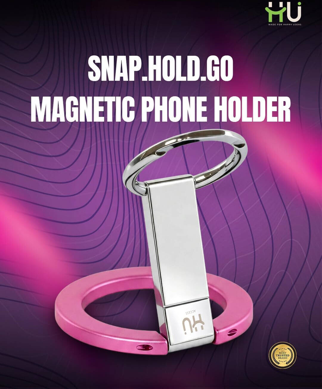 HU SNAB.HOLD.GO ULTRA THIN AND STRONG HAC-1053 (PINK)