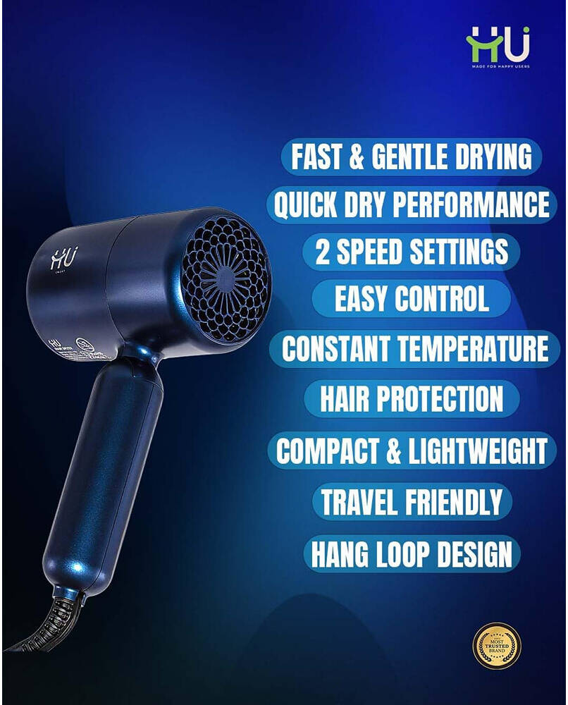HU HAIR DRYER 1200W BLK HSM-1033