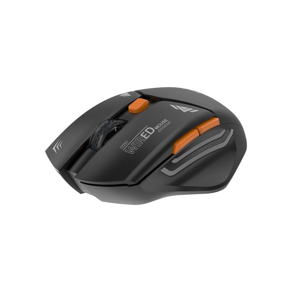 Porodo Gaming 2in1 2.4G Wireless Mouse DPI 1600