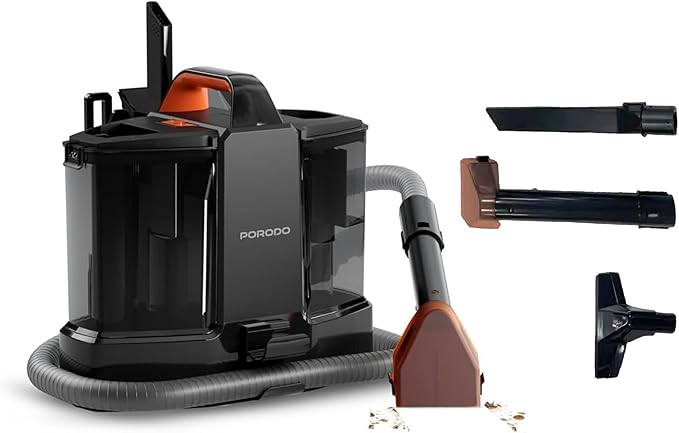 Porodo Lifestyle Spot Cleaner 500W with 1350ml Water Tank and 600ml Dirty Water Tank