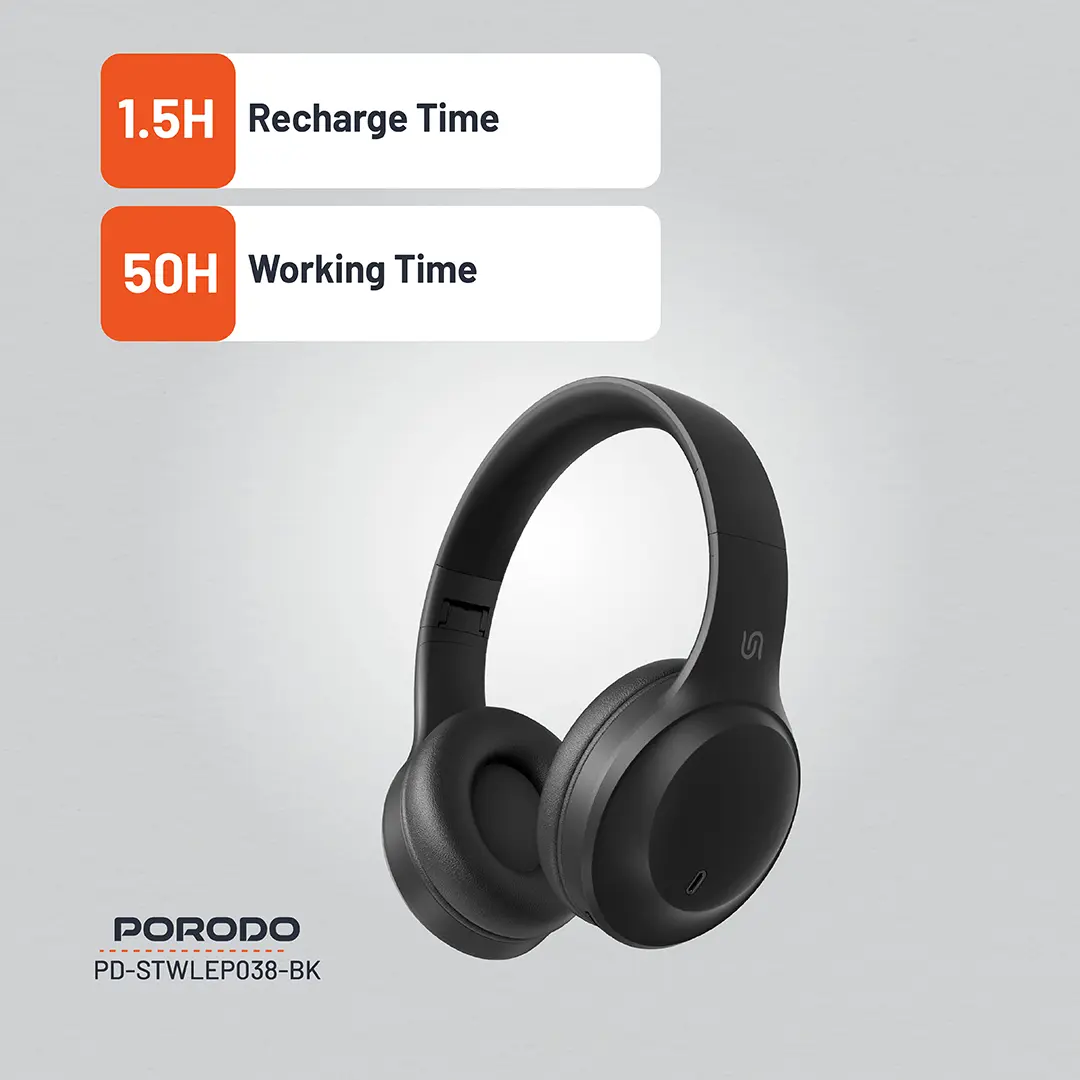Porodo Soundtec Primo Wireless Headphones
