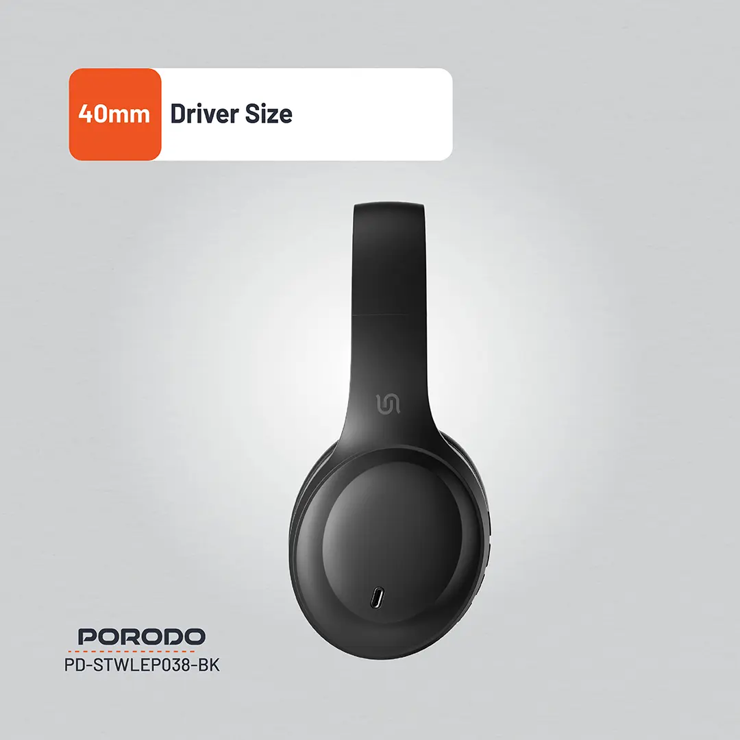 Porodo Soundtec Primo Wireless Headphones
