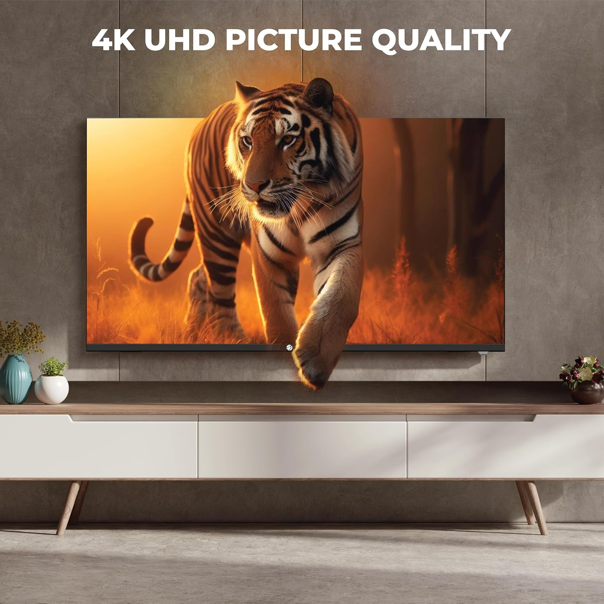 SPJ 75-Inch 4K UHD Android Smart LED TV 4KS75BLX