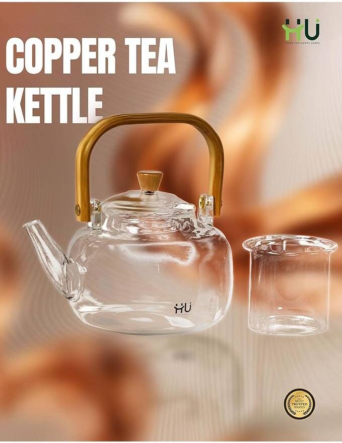 HU COPPER TEA KETTLE HEAT RESISTING HKI-1001