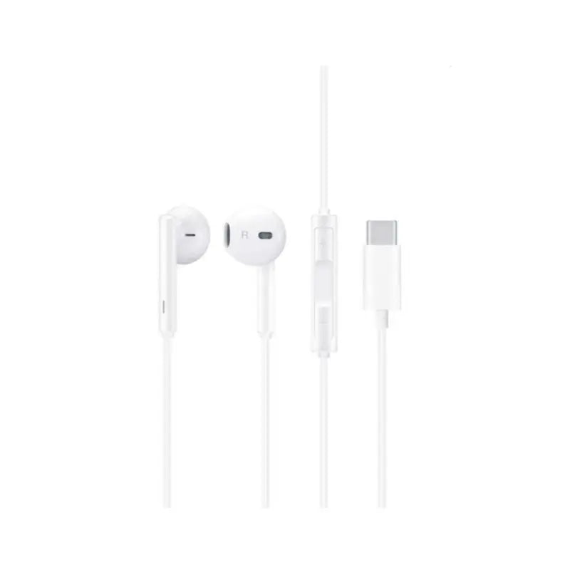 سماعات Huawei CM33 Classic USB-C السلكية مع ميكروفون – أبيض