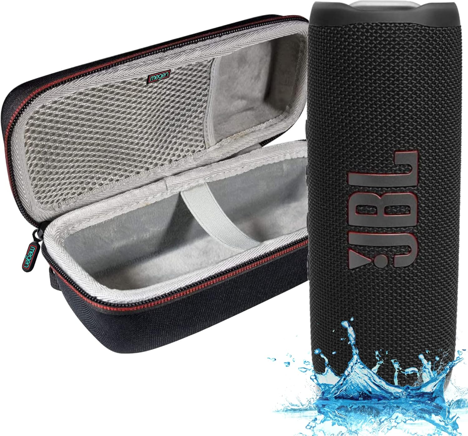 JBL Flip 6 Portable Waterproof Speaker (Black) | Abt