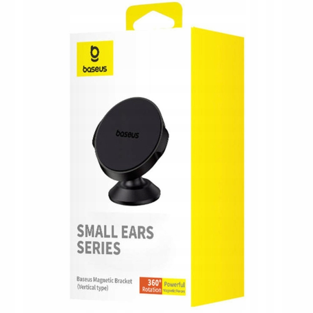 Baseus Small Ears Series Magnetic Bracket Car Phone Holder Black