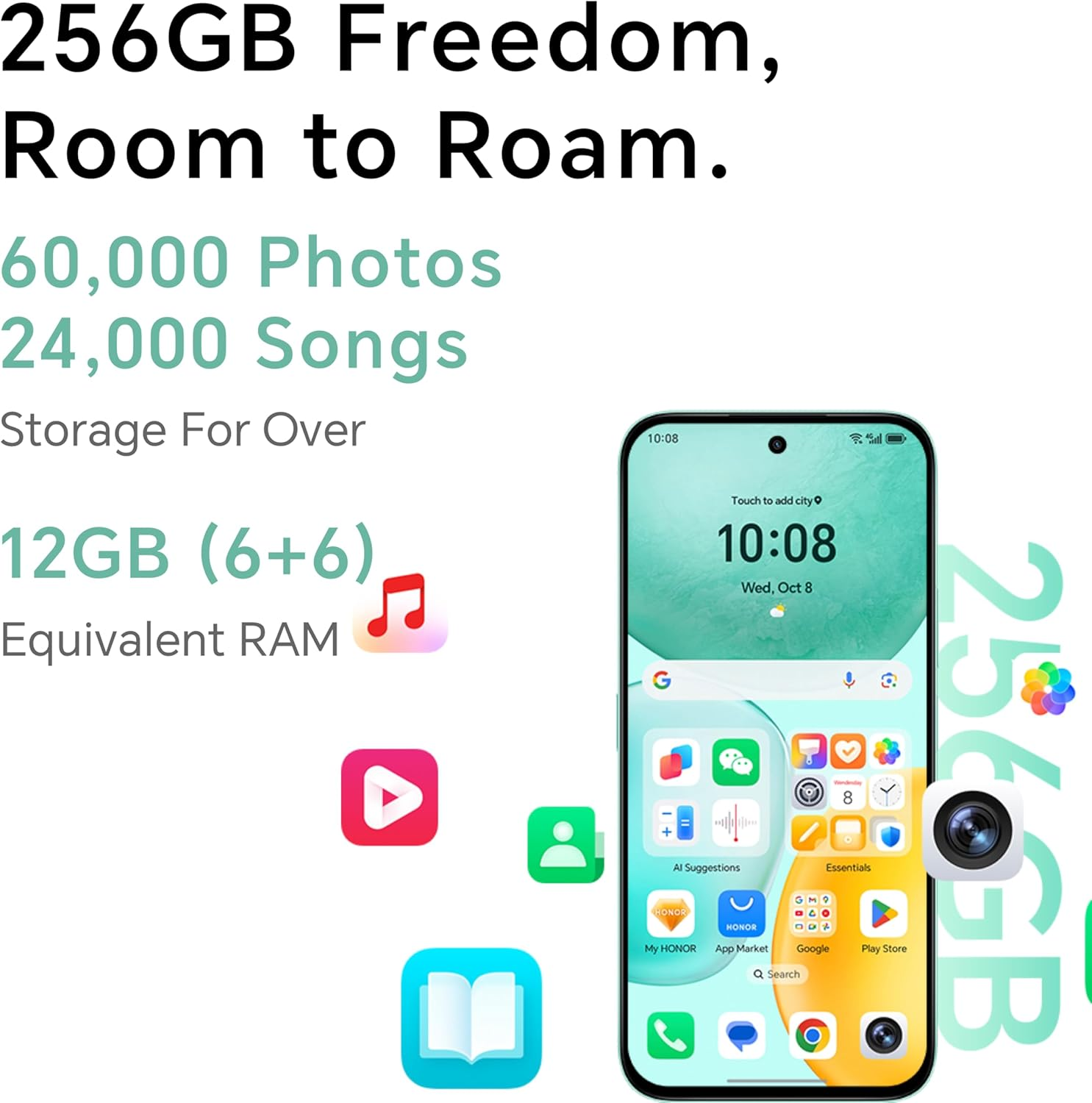 HONOR X6C 256GB 6G RAM NEW