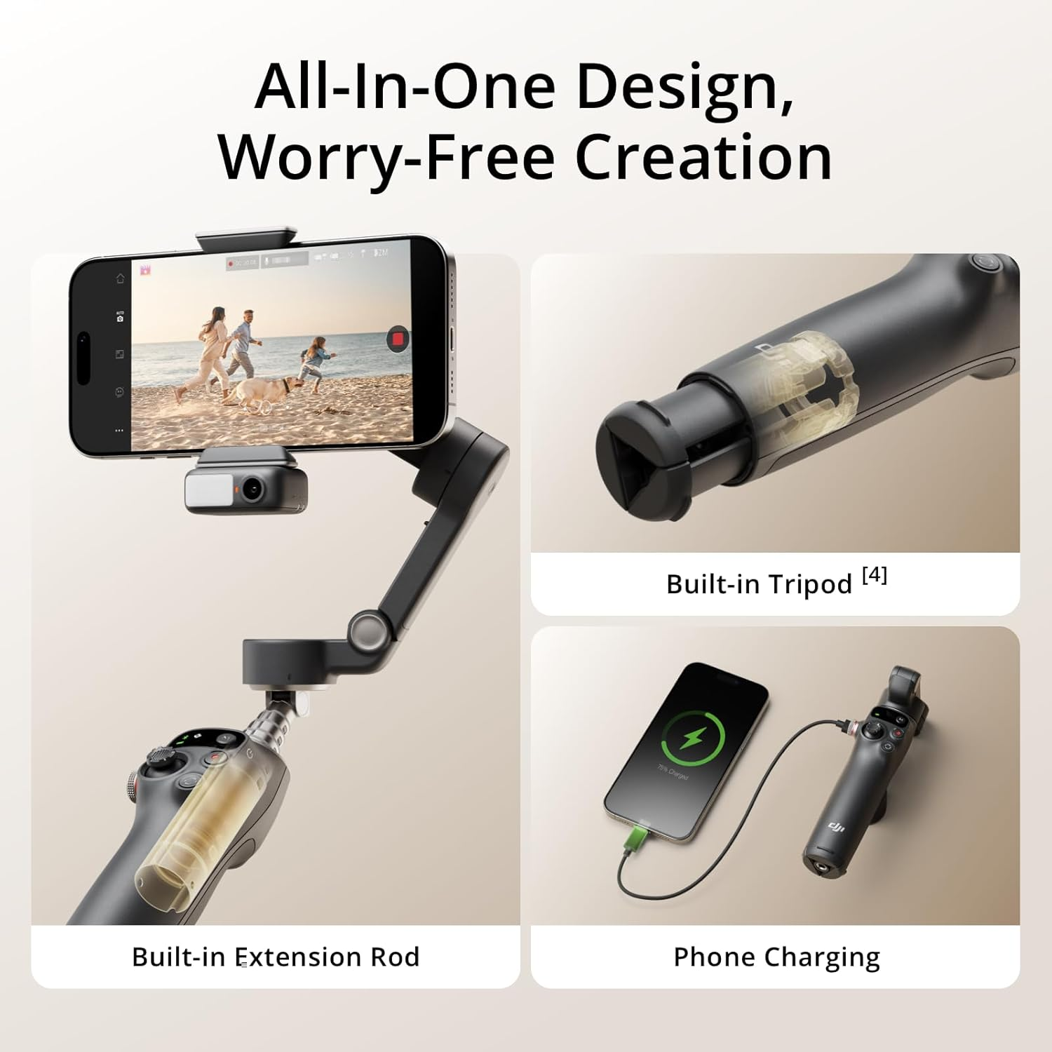 DJI Osmo Mobile 7P Stabilizer for iPhone Android