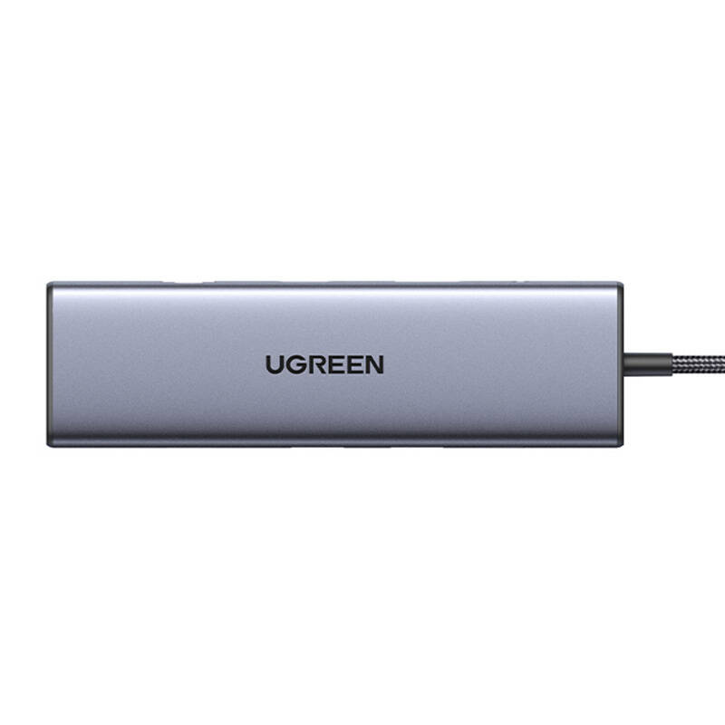 UGREEN CM498 10-in-1 Adapter USB Hub to 3x USB-A 3.0 HDMI VGA RJ45 SD/TF AUX3.5mm PD Converter