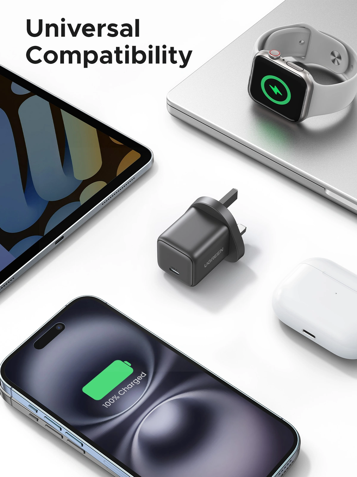 UGREEN USB-C GaN (20W) Fast Charger Adapter X512