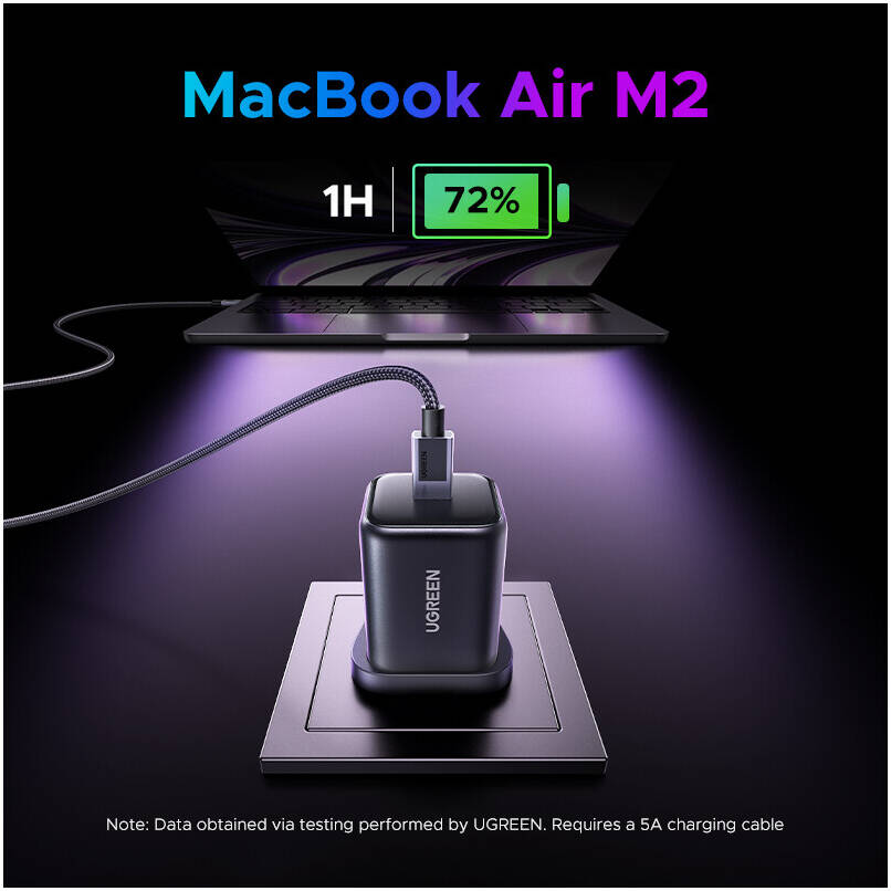 UGreen 45W 1C Pd Gan Fast Charger Gray
