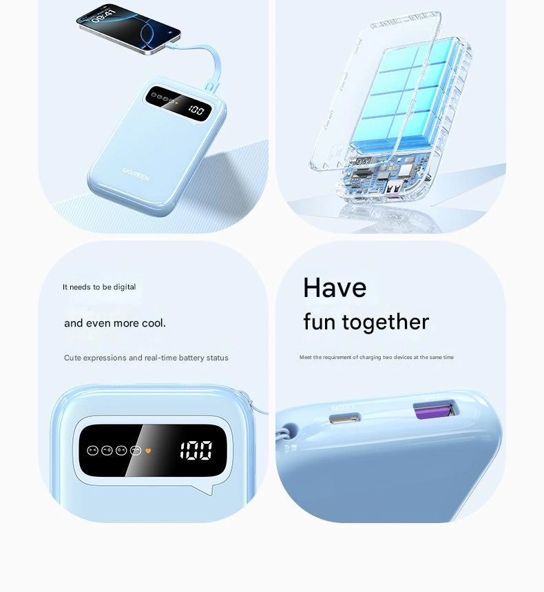 UGREEN 10000MAH TWO-WAY FAST CHARGING PB522