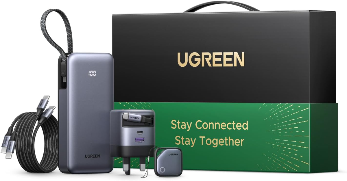 UGREEN Fast-Charging Power Kit - Gray